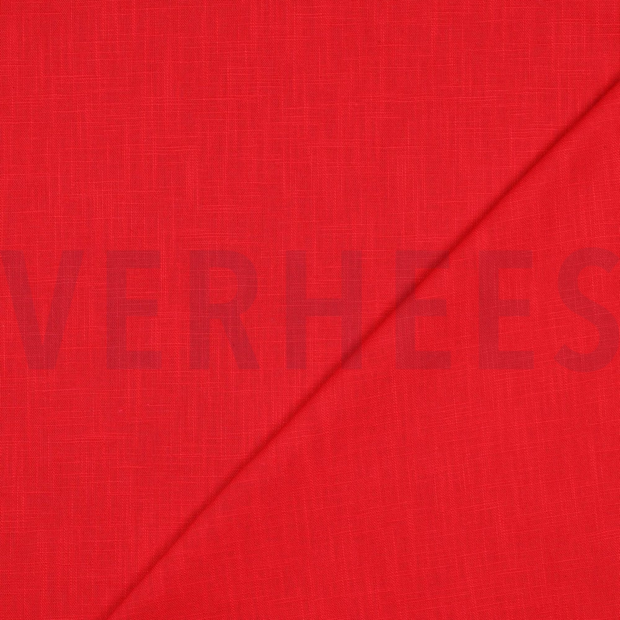 LINEN WASHED 230 gm2 RED (high resolution) #4