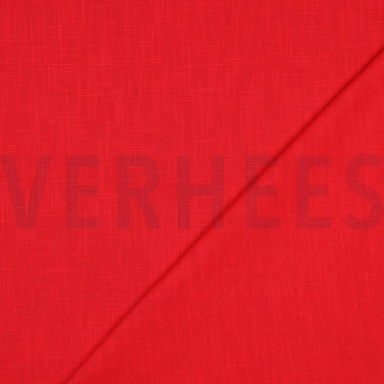 LINEN WASHED 230 gm2 RED #7