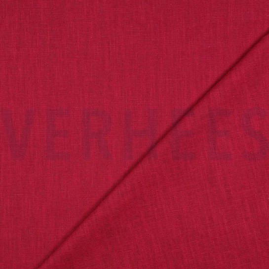 LINEN WASHED 230 gm2 CERISE #7