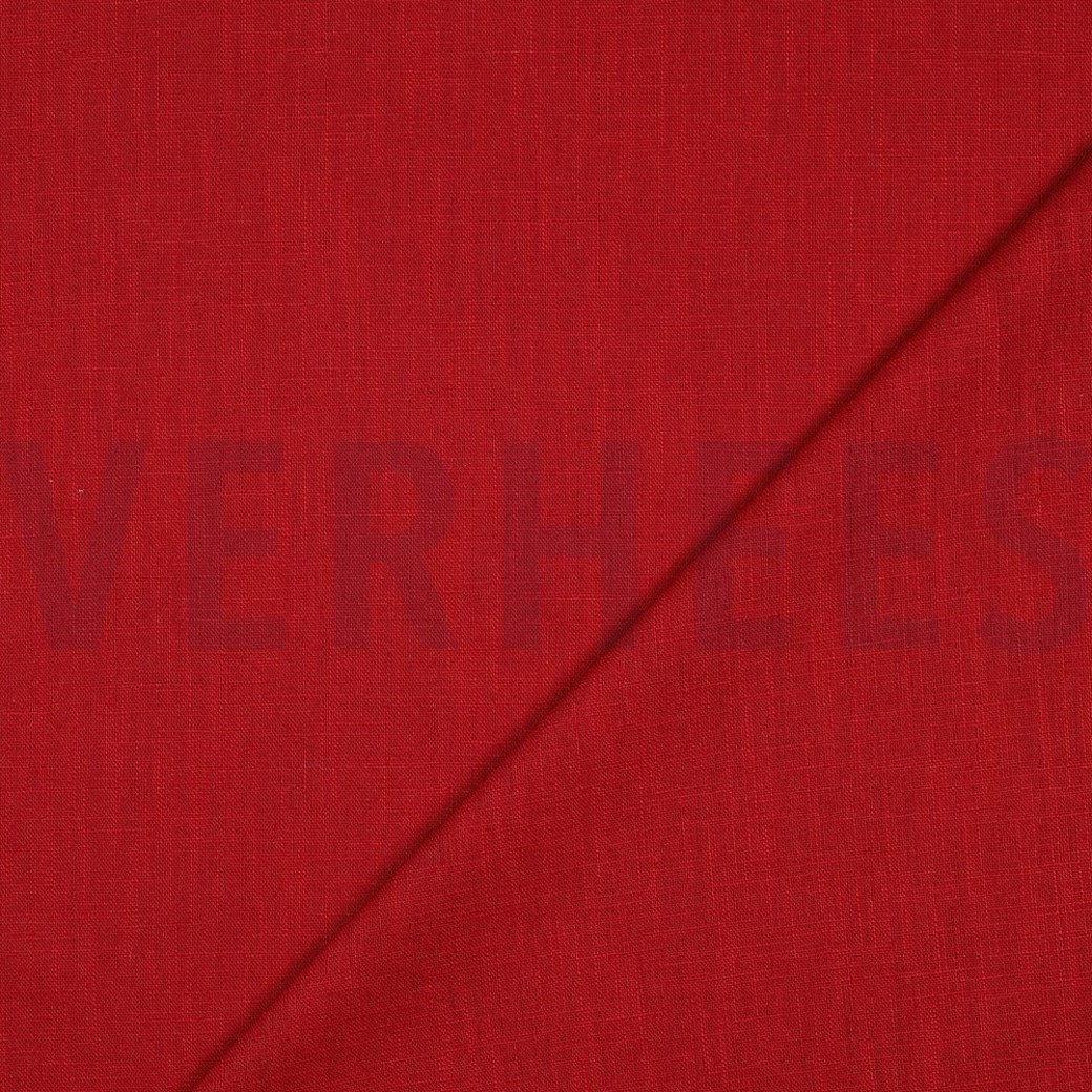 LINEN WASHED 230 gm2 DARK RED #4