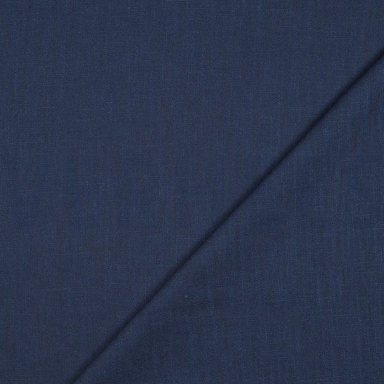 LINEN WASHED 230 gm2 INDIGO #7
