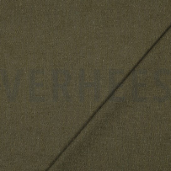LINEN WASHED 230 gm2 MOSS GREEN #7