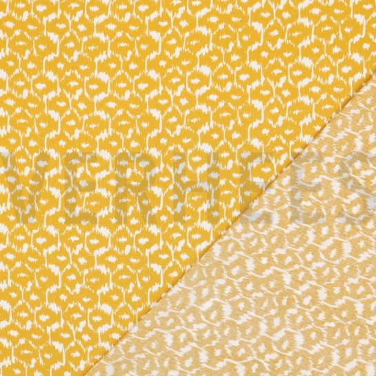 VISKOSE RADIANCE ABSTRAKT GELB #7
