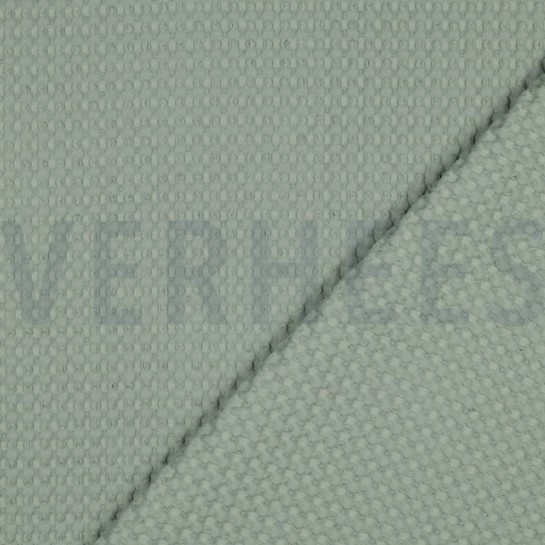 BAUMWOLLE WAFFEL GROß ALTGRÜN #7