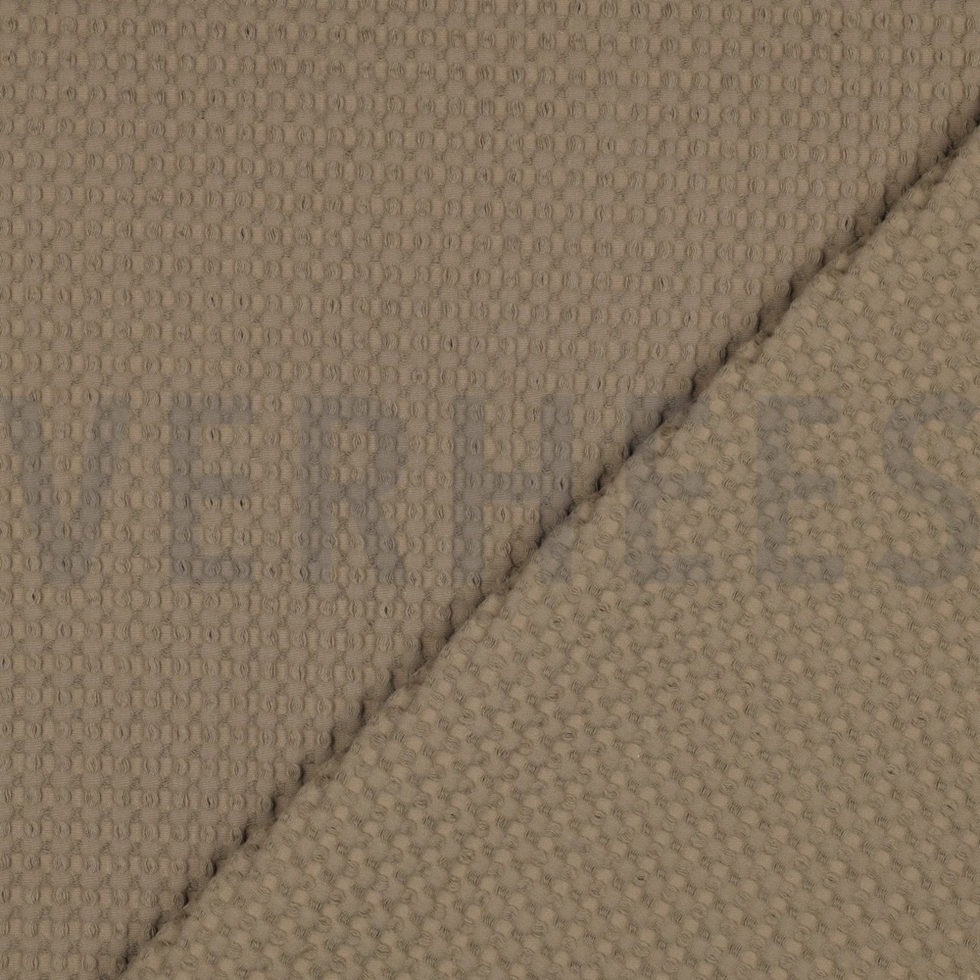 COTTON WAFFLE BIG TAUPE (high resolution) #4