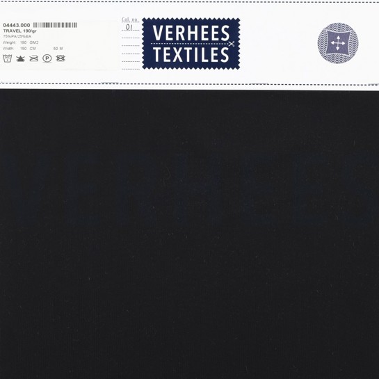 TRAVEL 190/gm2 BLACK #7