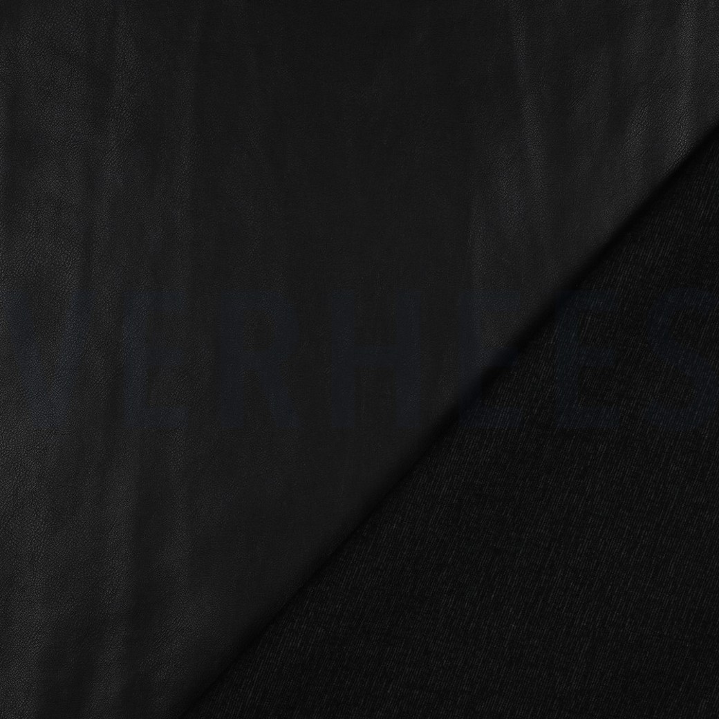FAUX LEATHER BLACK #4