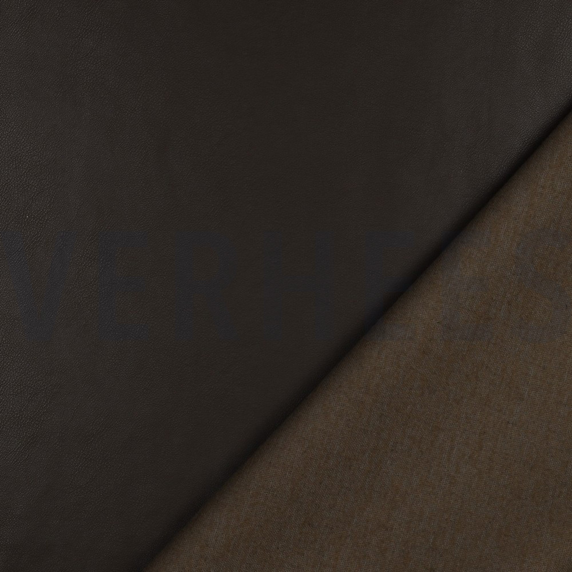 FAUX LEATHER DARK BROWN (high resolution) #4
