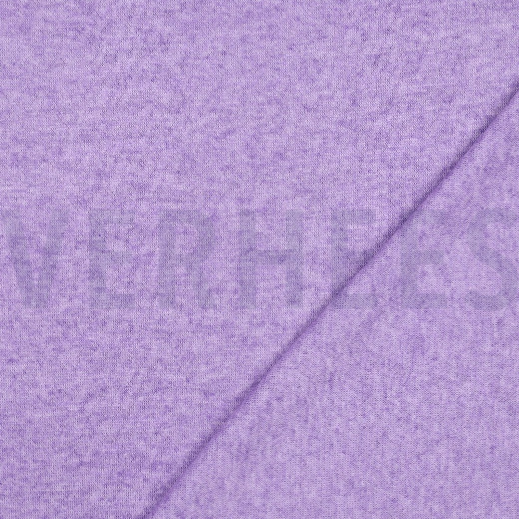 KNITTED MELANGE PURPLE MELANGE #4