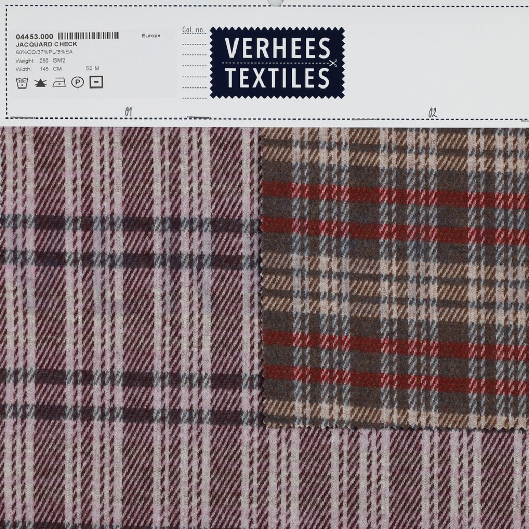 JACQUARD CHECK TAUPE #4