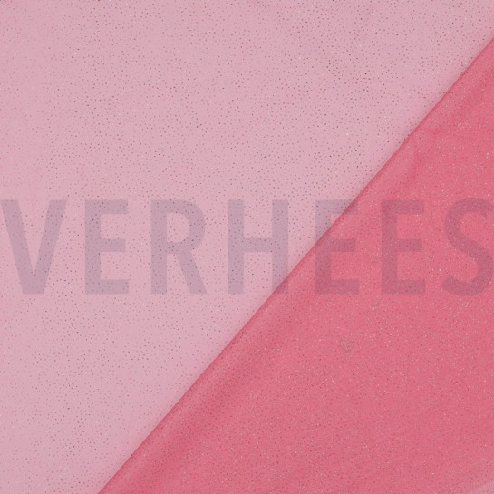 ROYAL TULE GLITTER ROZE / GOUD #7