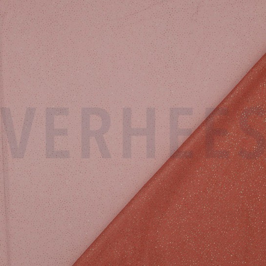 ROYAL TÜLL GLITZER RUST #7