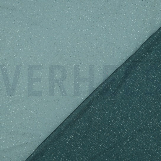 ROYAL TULE GLITTER PETROL #7