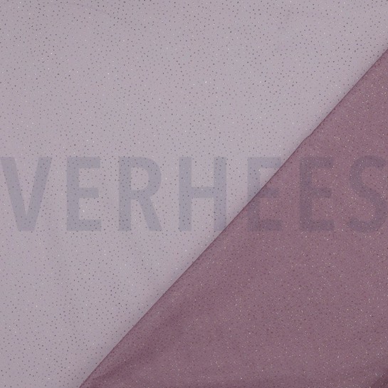 ROYAL TÜLL GLITZER LILA GOLD #7