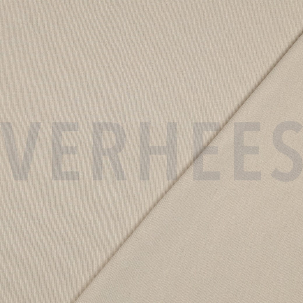 COTTON INTERLOCK JERSEY SAND #4