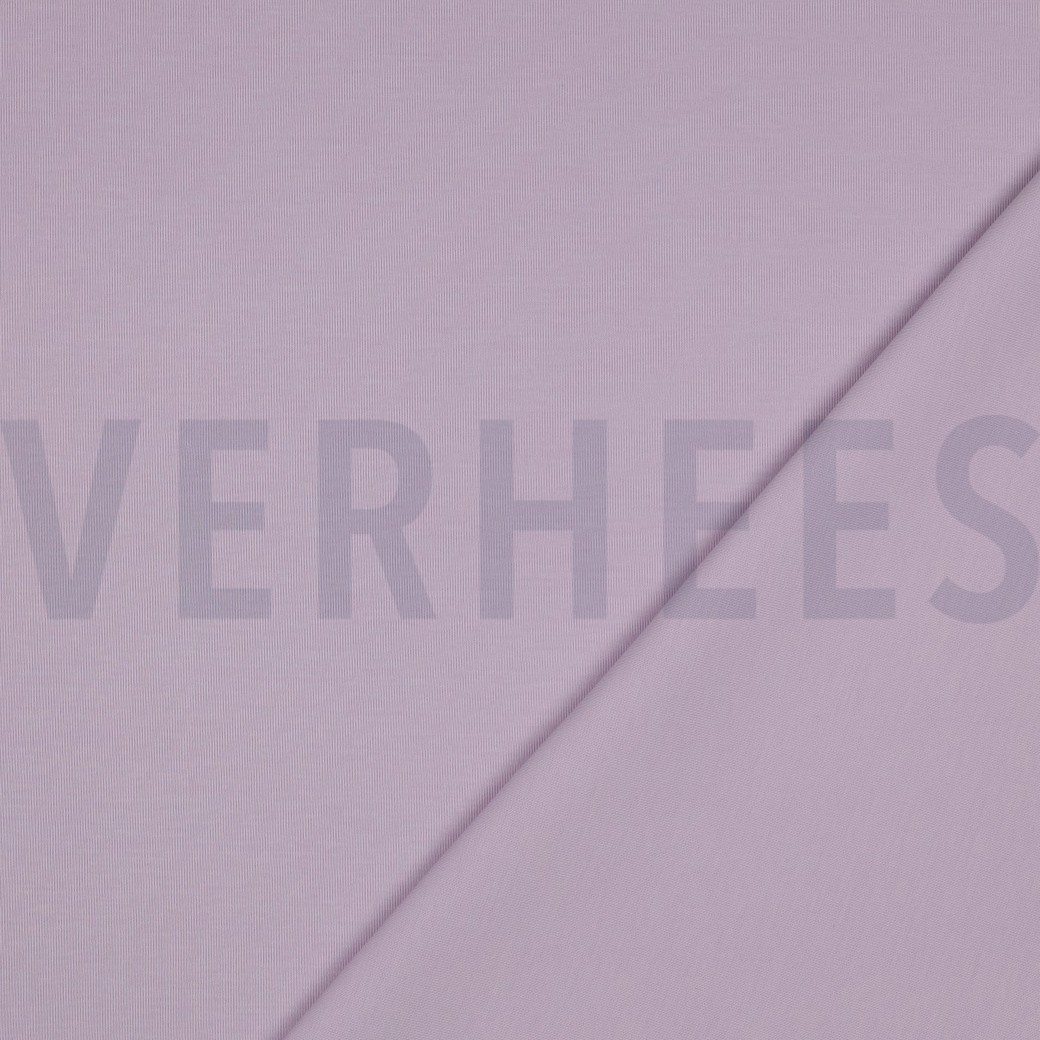 COTTON INTERLOCK JERSEY LILAC #4