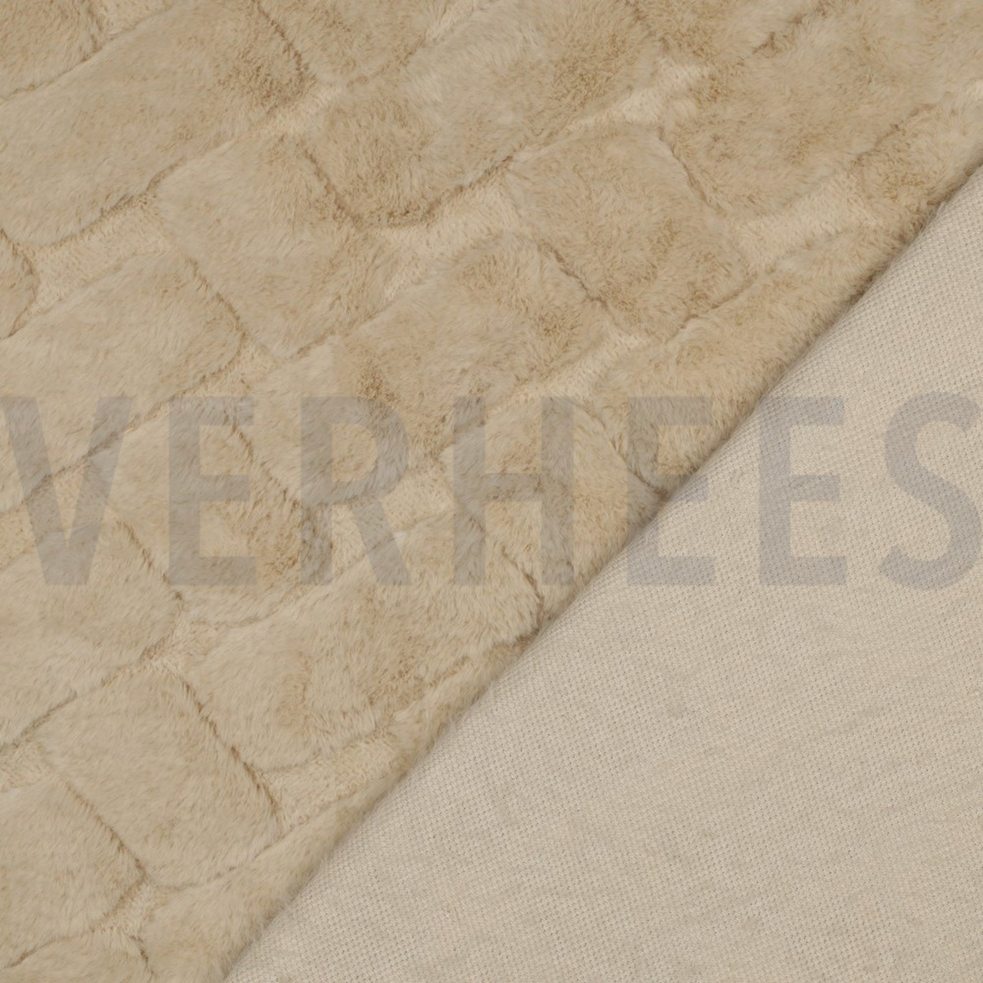 FAUX FUR ABSTRACT ECRU (high resolution) #4