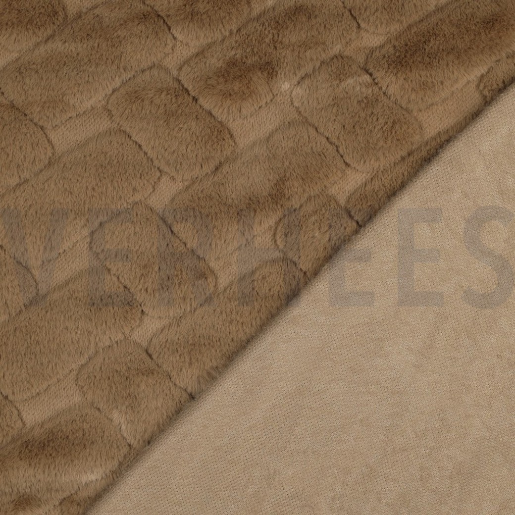 FAUX FUR ABSTRACT SAND #4
