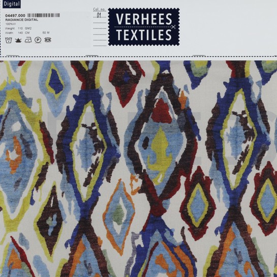 VISKOSE RADIANCE DIGITAL MEHRFARBIG #7