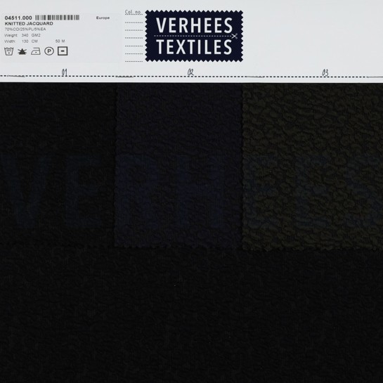 BREISEL JACQUARD ZWART #7