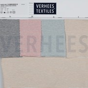 JERSEY YARN DYED STRIPES BLUE SHADOW / WHITE (thumbnail) #4