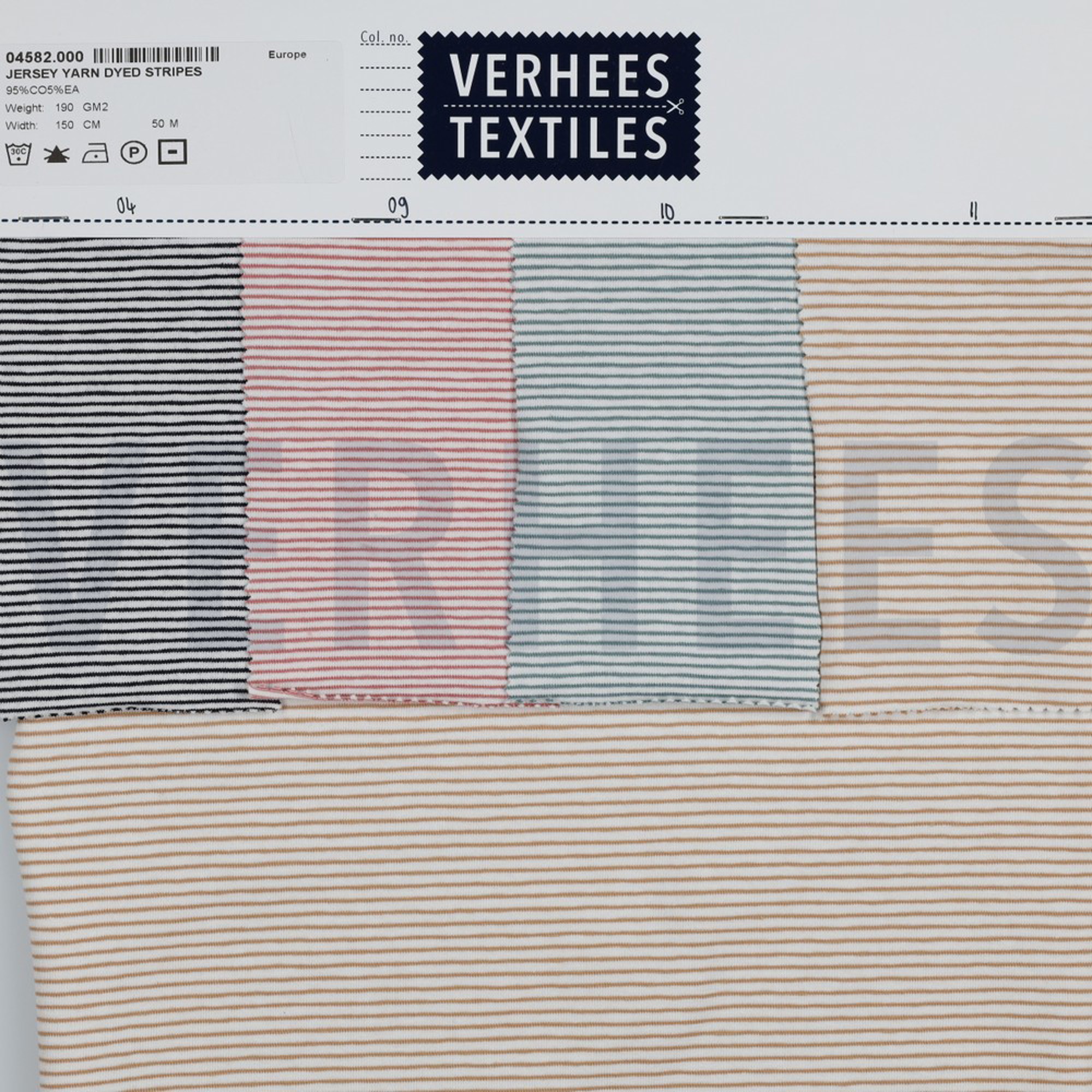 JERSEY YARN DYED STRIPES BLUE SHADOW / WHITE (high resolution) #4
