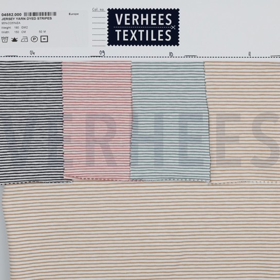 JERSEY GARENGEVERFD STREPEN SCHADUWBLAUW #7