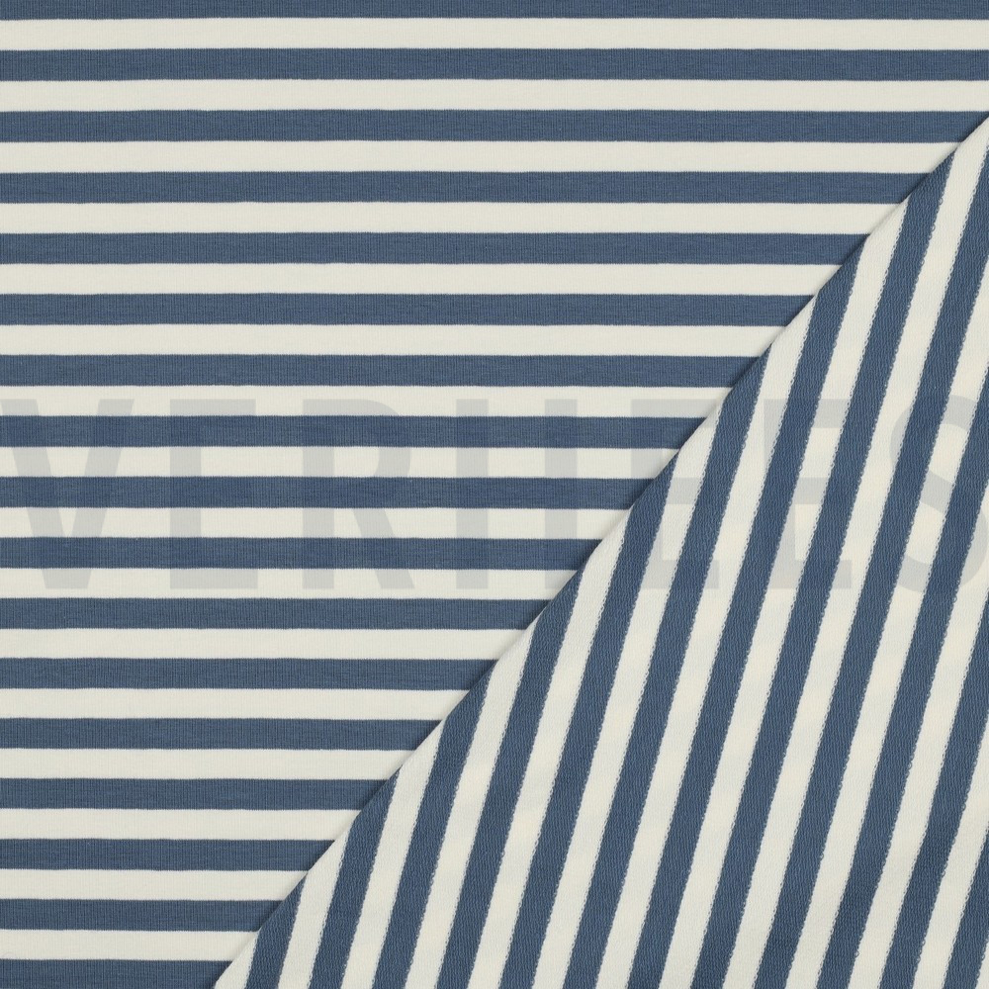 FRENCH TERRY YARN DYED STRIPES JEANS (high resolution) #4