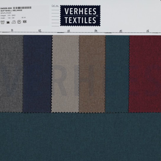 SOFTSHELL MELANGE NAVY #7