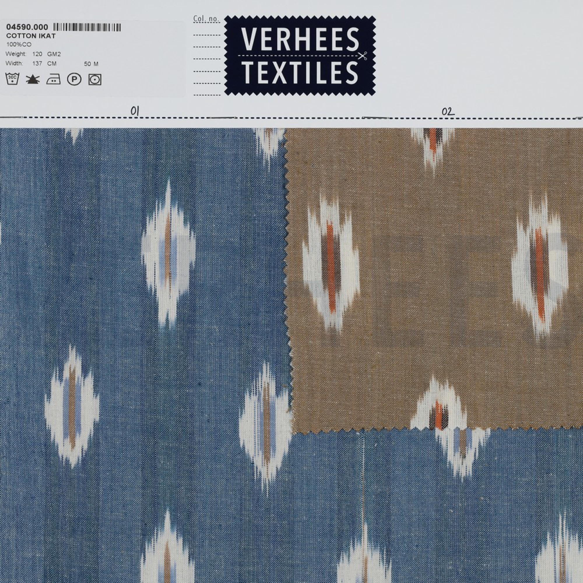 COTTON IKAT JEANS (high resolution) #4