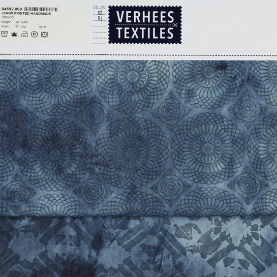 JEANS PRINTED HANDMADE JEANS #7