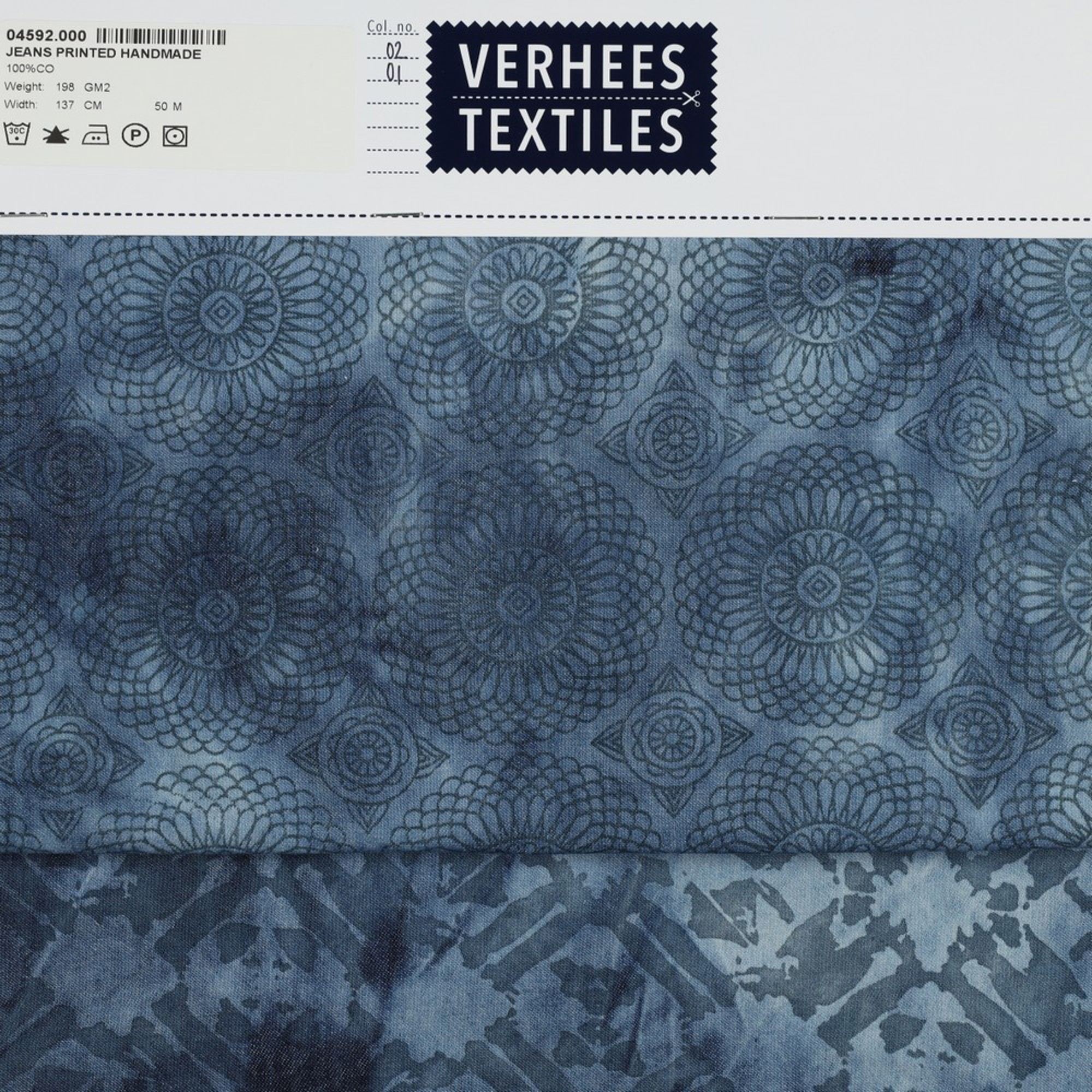 JEANS PRINTED HANDMADE JEANS (high resolution) #4