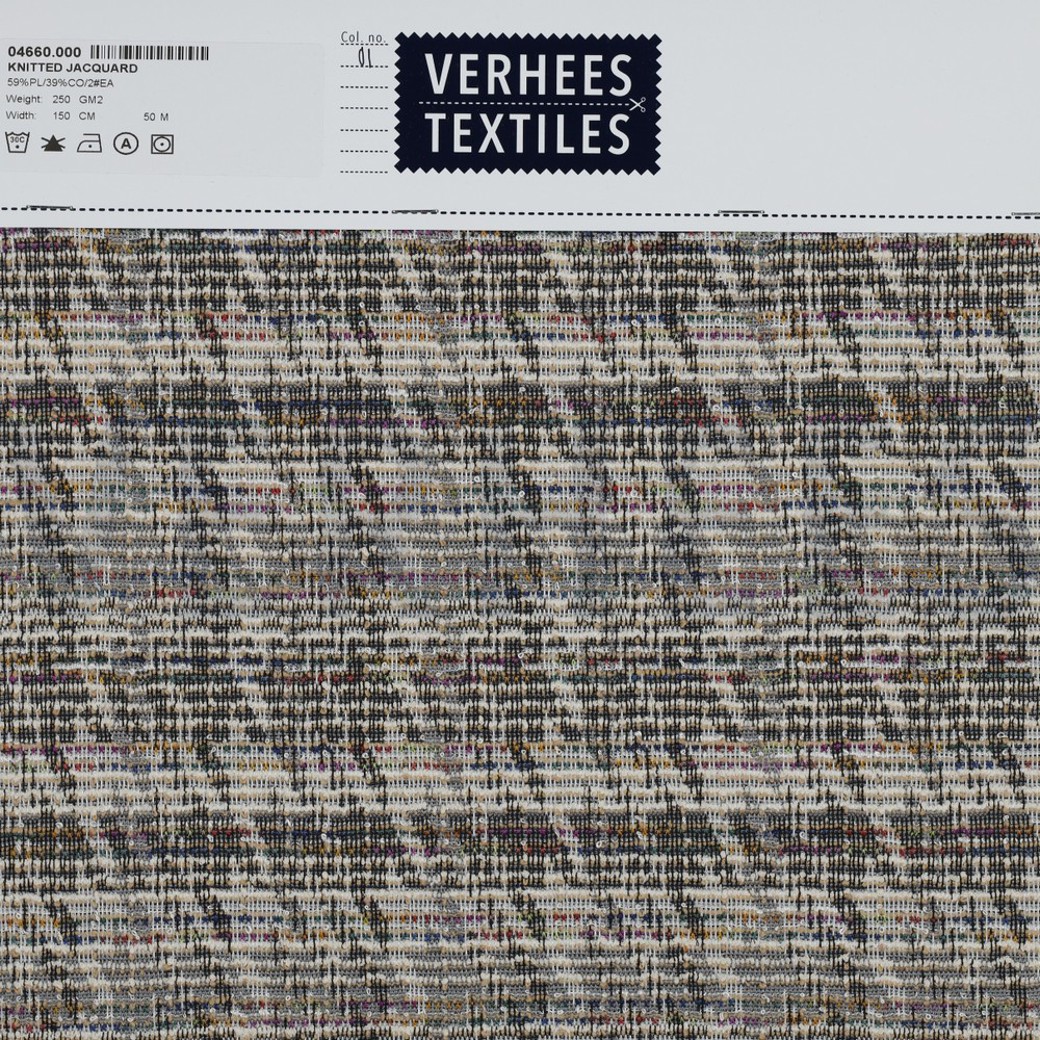 KNITTED JACQUARD BLACK #4
