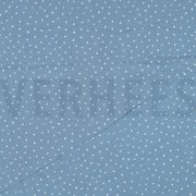 DOUBLE GAUZE LITTLE DOTS LIGHT BLUE (thumbnail) #4