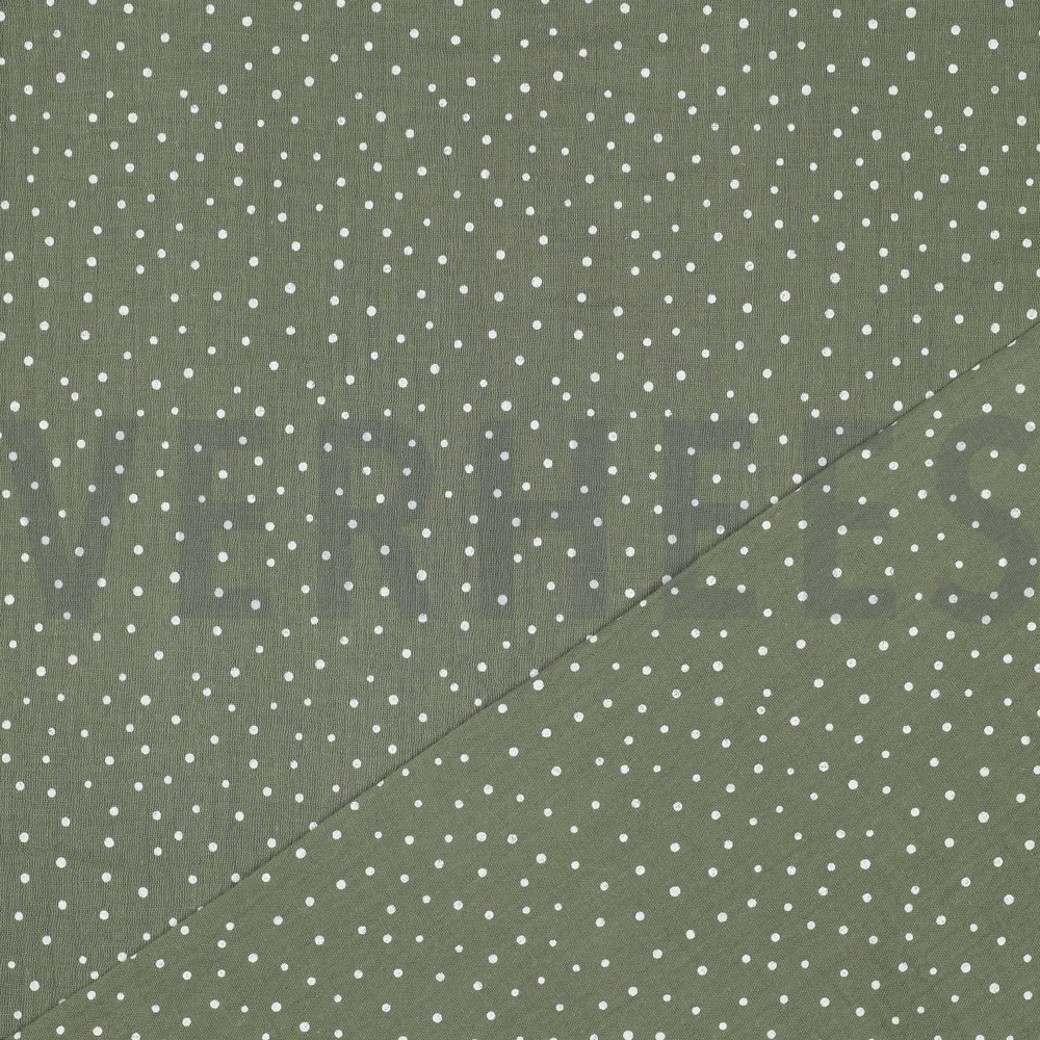 DOUBLE GAUZE LITTLE DOTS PICKLE #4