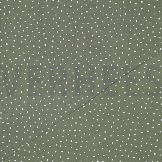 DOUBLE GAUZE LITTLE DOTS PICKLE #7