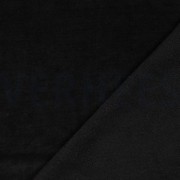 DOUBLE SIDED KNITTED VELOURS SHERPA BLACK (thumbnail) #4