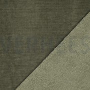 DOUBLE SIDED KNITTED VELOURS SHERPA ARMY (thumbnail) #4