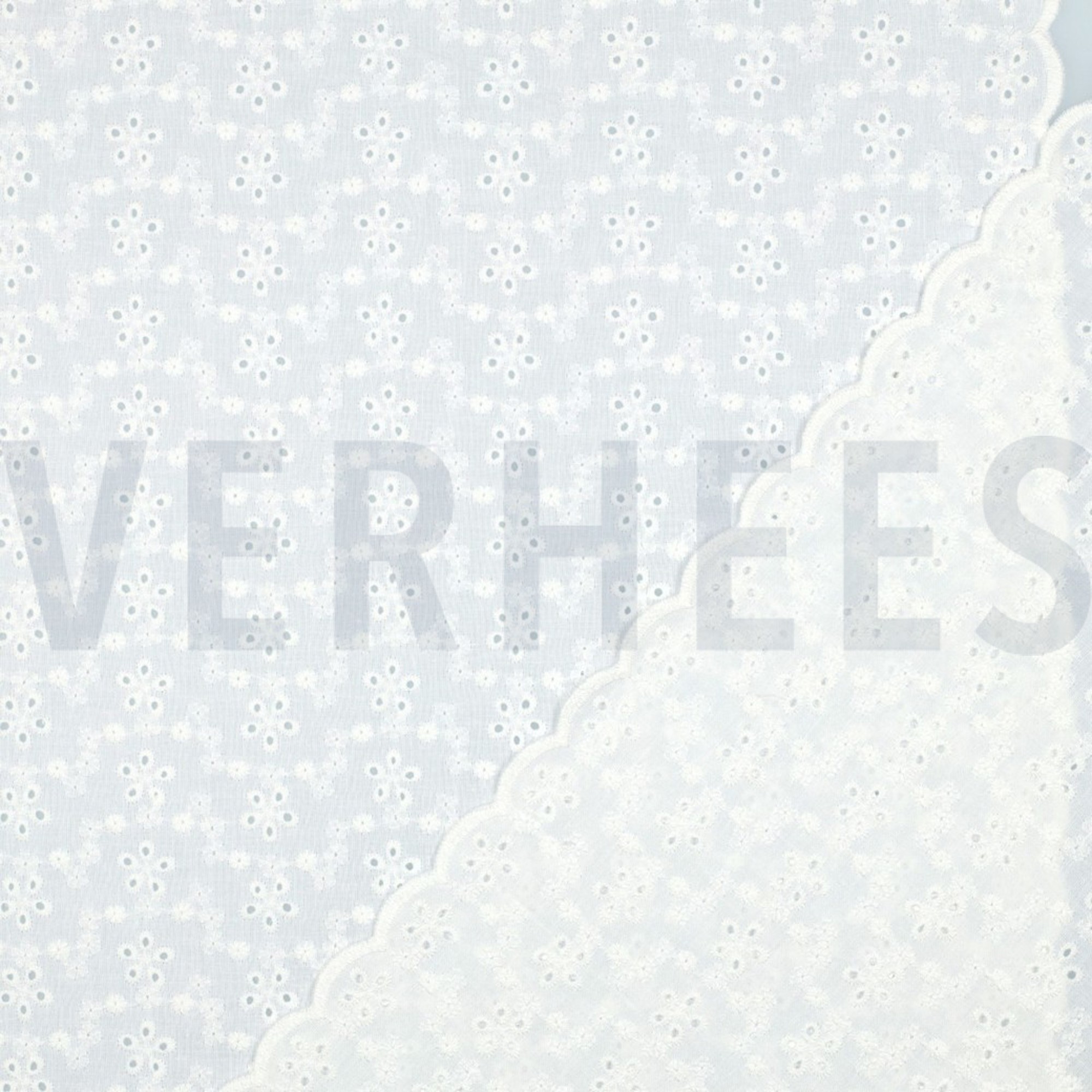 COTTON EMBROIDERY TWO-SIDE SCALLOP WHITE (high resolution) #4