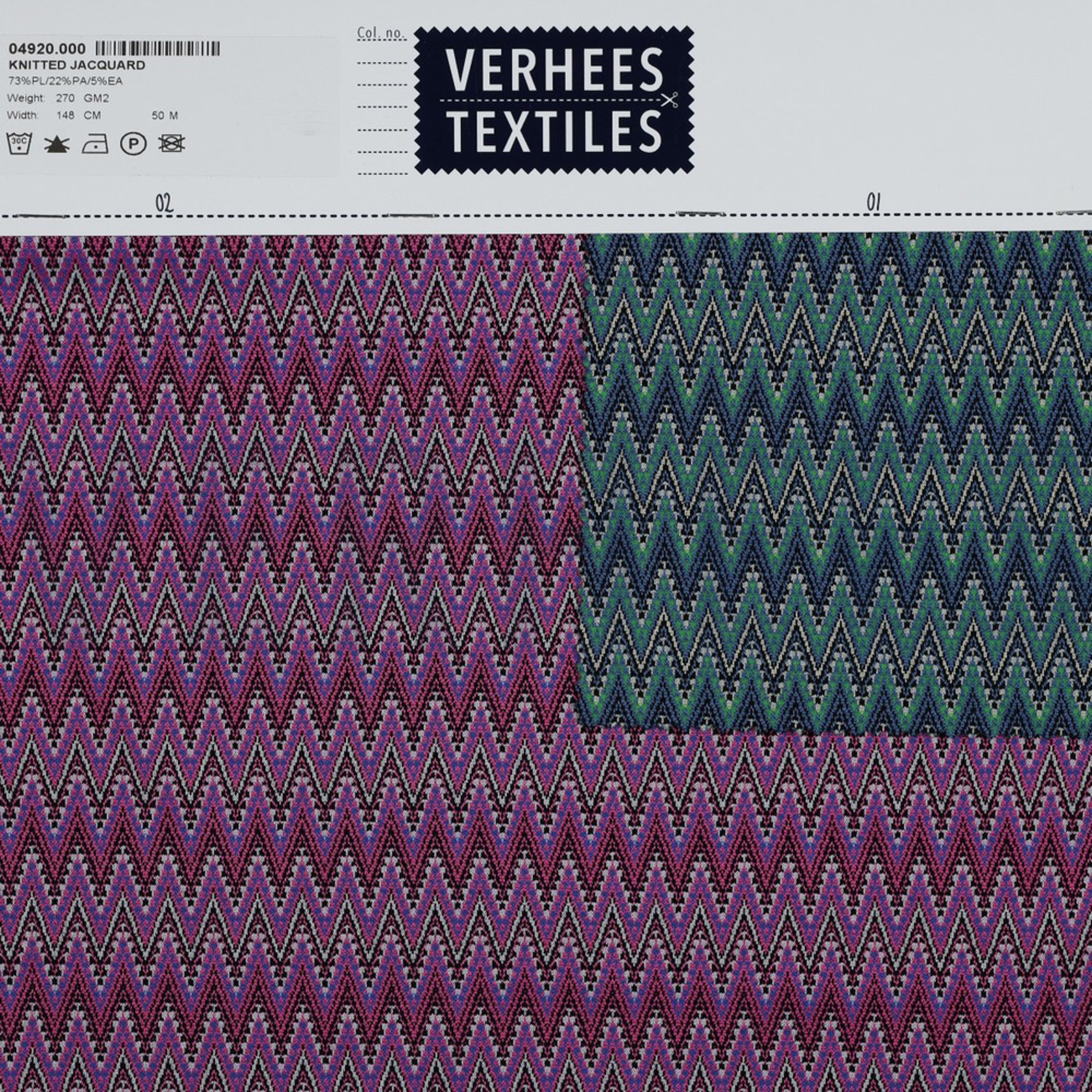 KNITTED JACQUARD DARK COBALT (high resolution) #4
