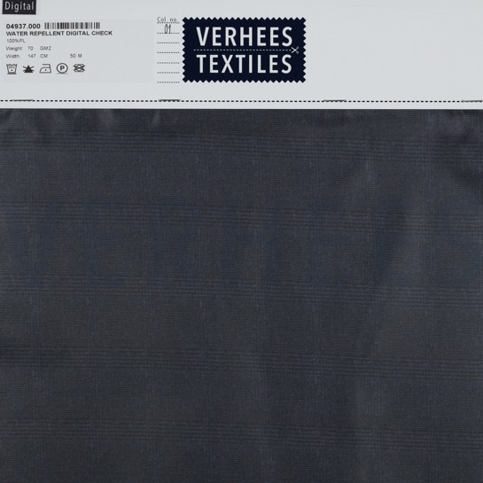 WASSERABWEISEND DIGITAL KAROS MARINEBLAU #7