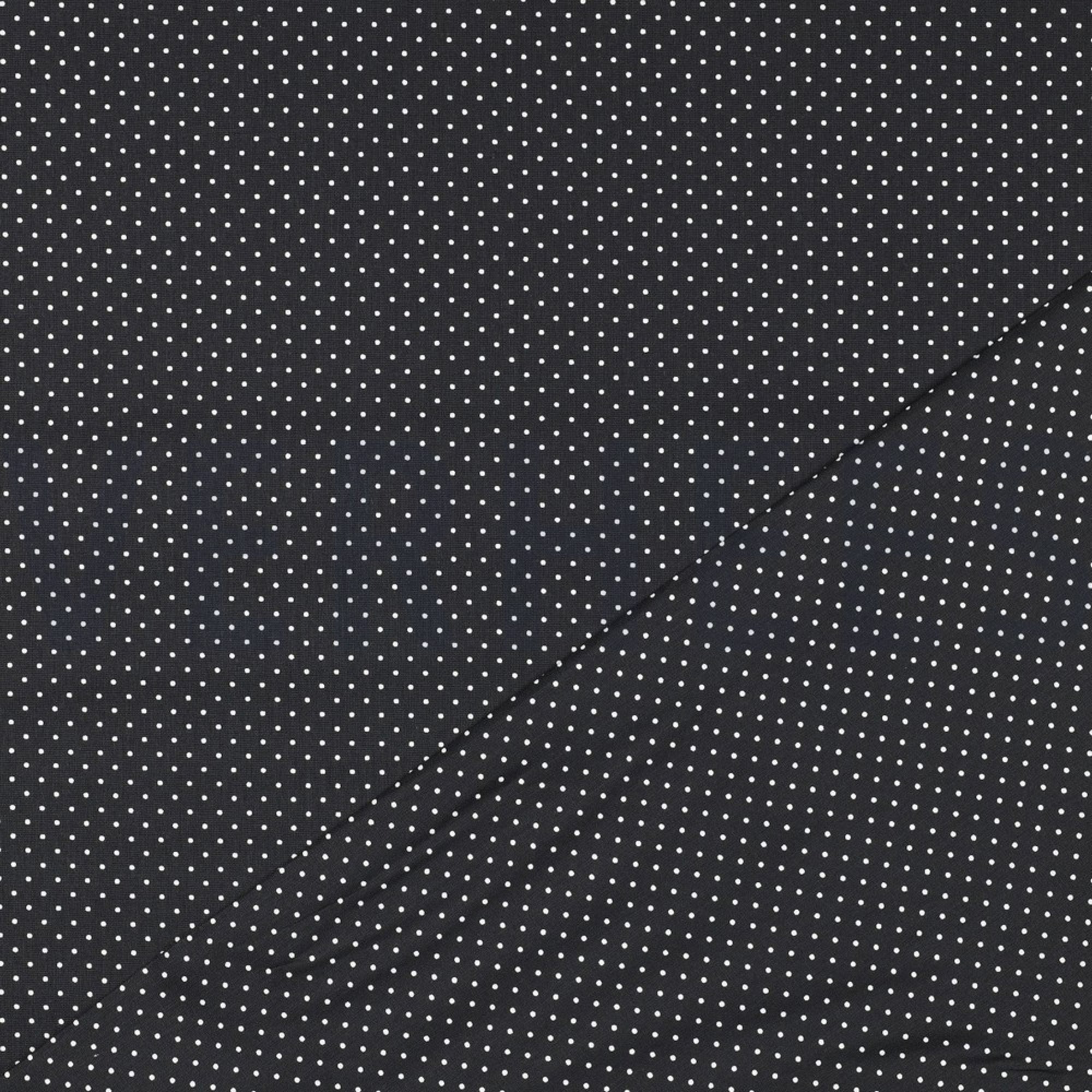 POPLIN PETIT DOTS BLACK (high resolution) #4