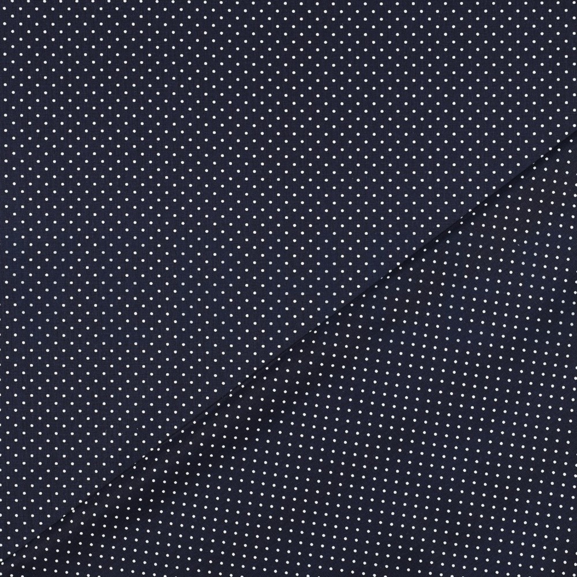 POPLIN PETIT DOTS NAVY (high resolution) #4