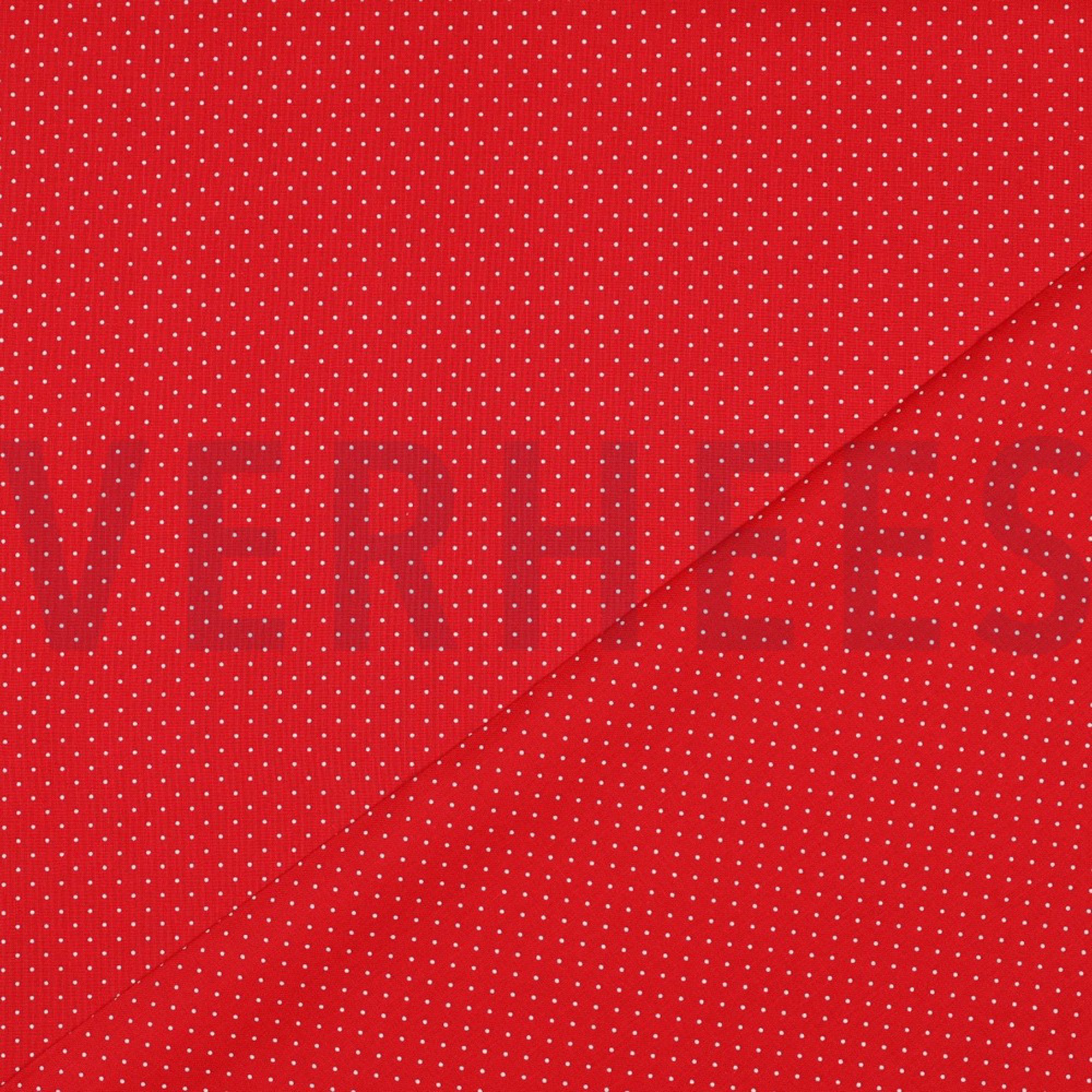 POPLIN PETIT DOTS RED (high resolution) #4