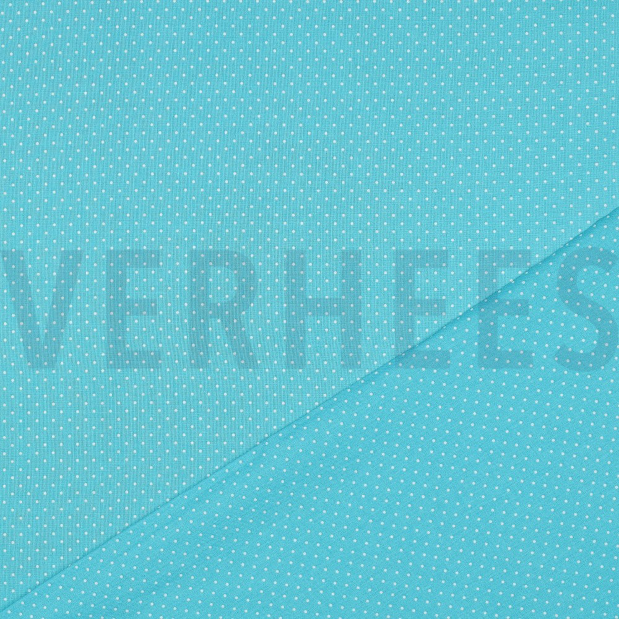 POPLIN PETIT DOTS TURQUOISE (high resolution) #4