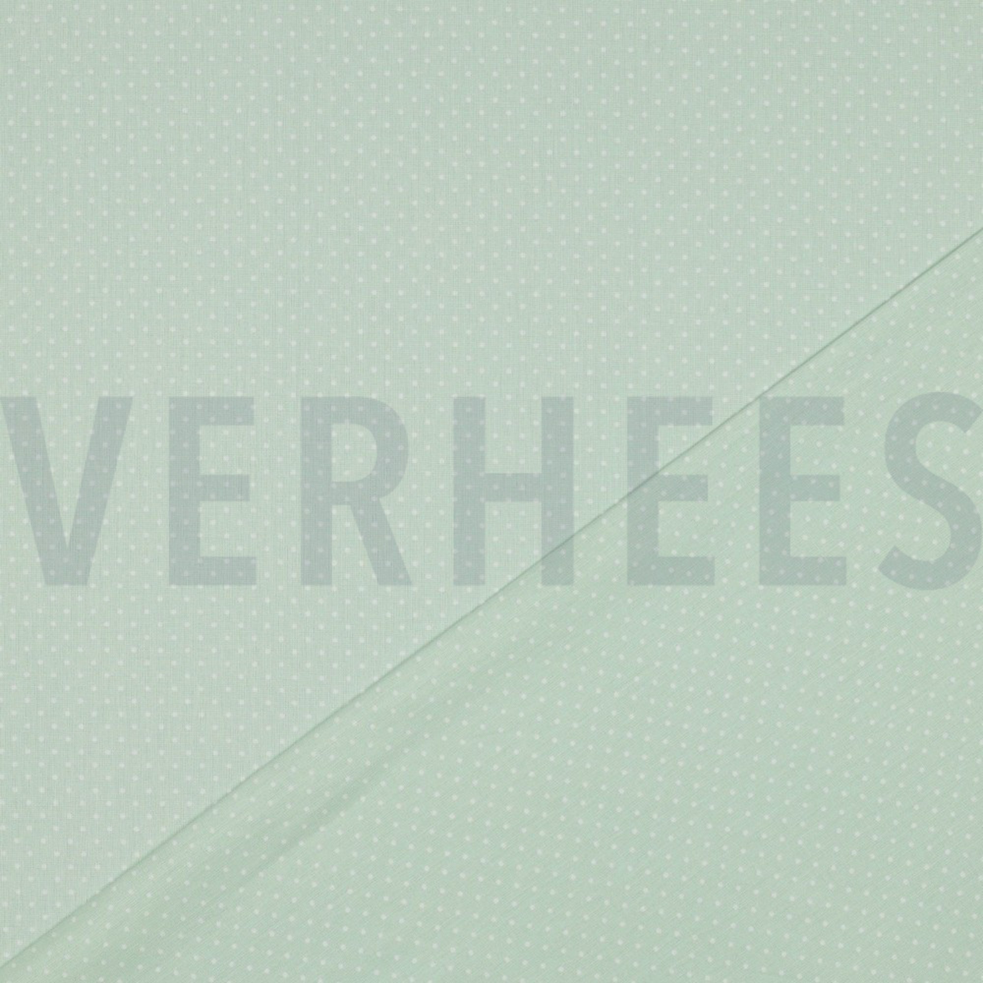 POPLIN PETIT DOTS MINT (high resolution) #4