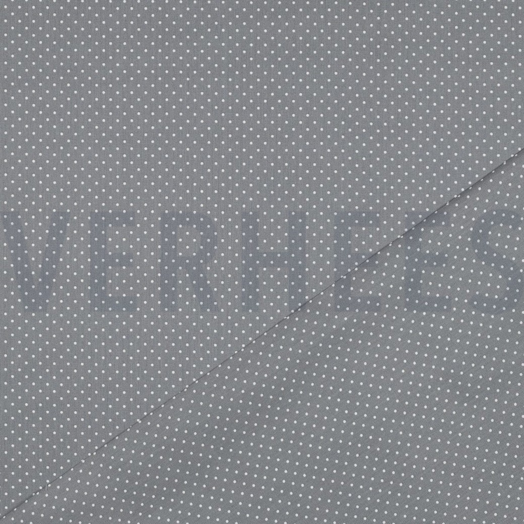 POPLIN PETIT DOTS GREY #4