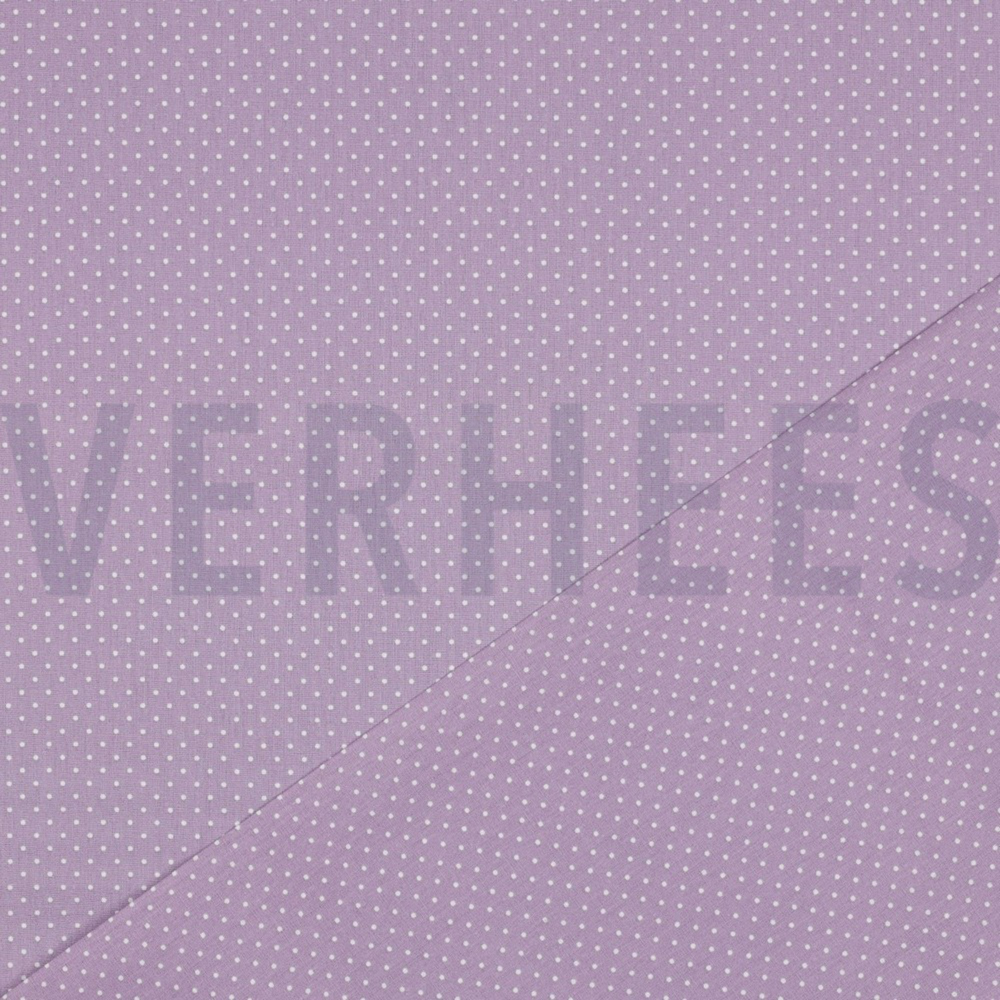 POPLIN PETIT DOTS LILAC (high resolution) #4