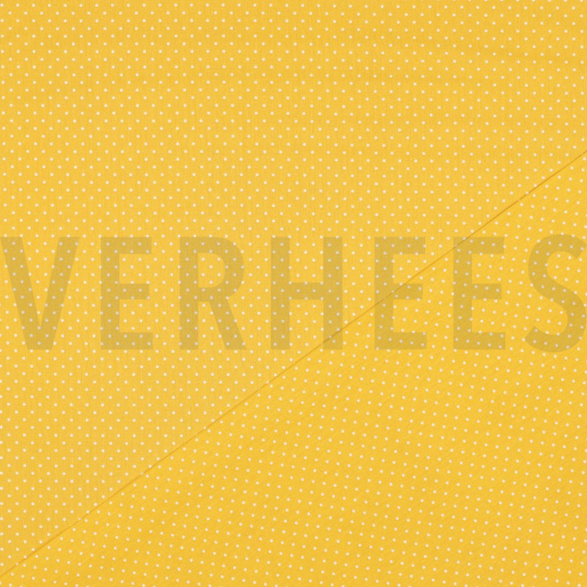 POPLIN PETIT DOTS YELLOW (high resolution) #4