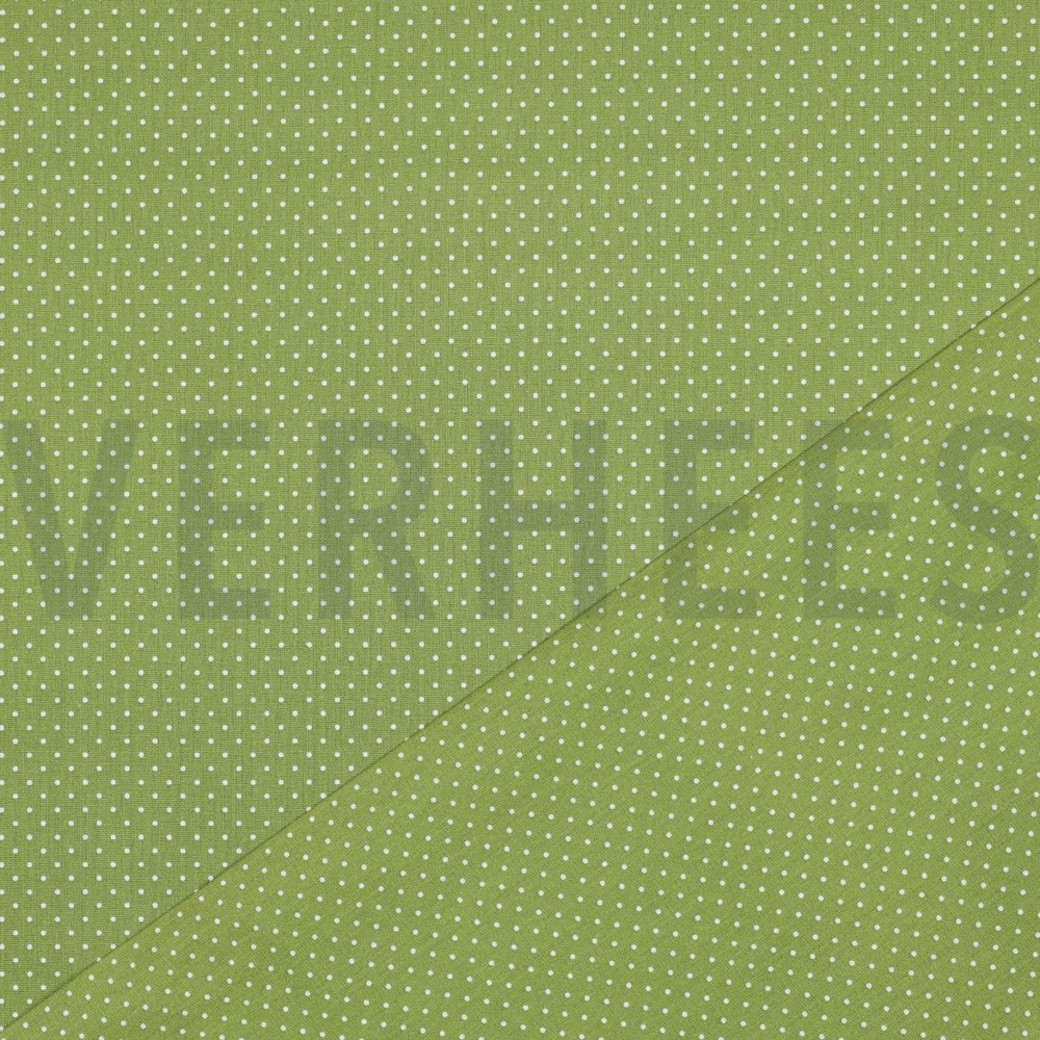POPLIN PETIT DOTS GREEN #4